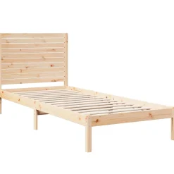 Dłuższe łóżko bez materaca 90x220 cm lite drewno
