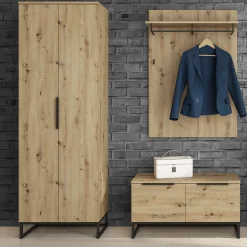 Dwudrzwiowa szafa TOP dąb artisan