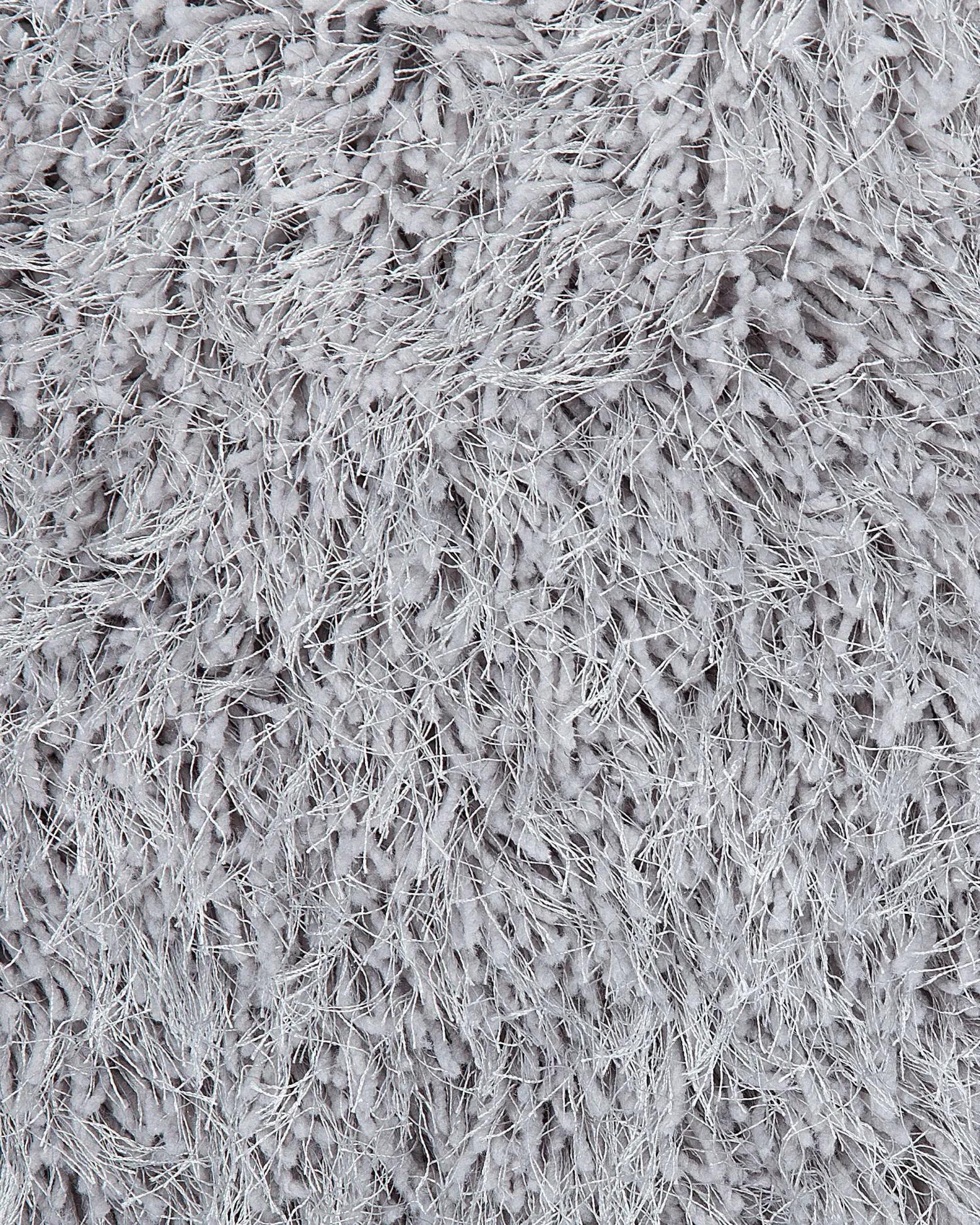 Dywan shaggy gęsty 80x150 cm szary