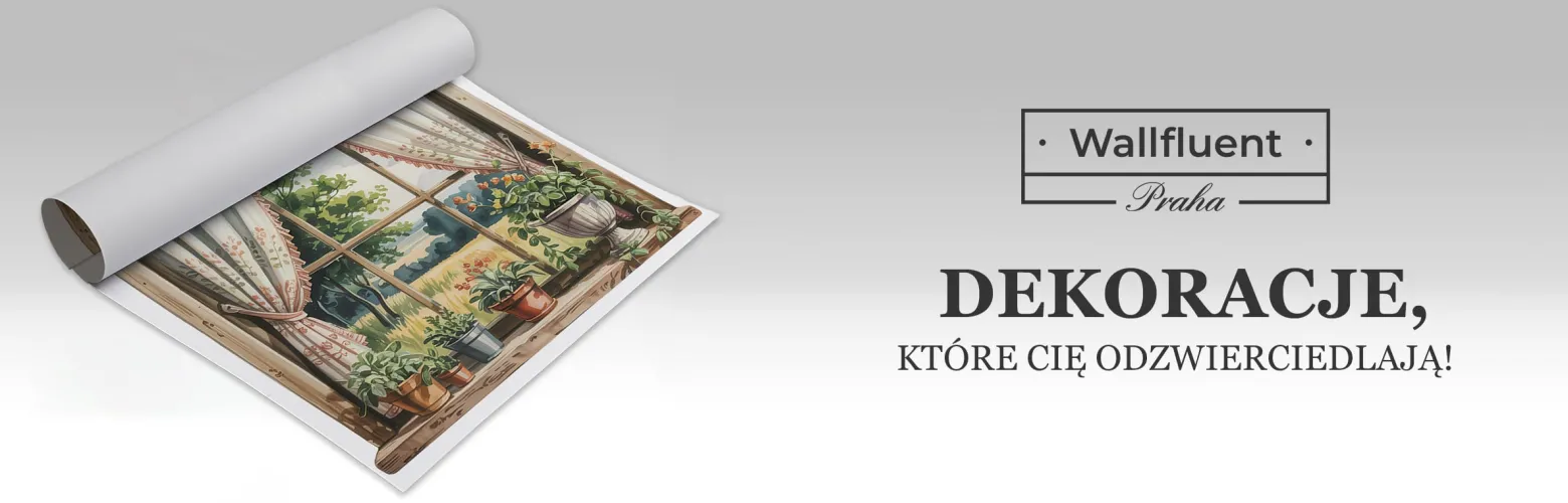 Efekt dziury w ścianie wiejski pejzaż naklejka 3D 68x80