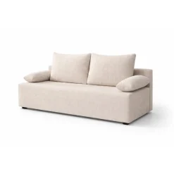 Elegancka kanapa z funkcją spania i pojemnikiem Cushio