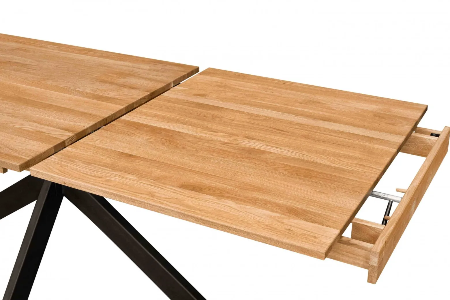 EMDEN Stół Rozkładany #8180 Dąb naturalny 180-265x100cm