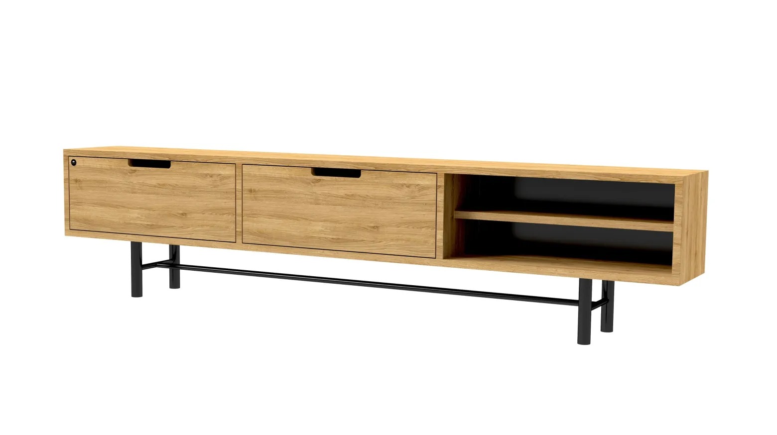 Emra Wood RTV-59 Szafka Rtv Dąb Loft