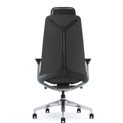Ergonomiczny fotel biurowy X-ME chrom/czarny