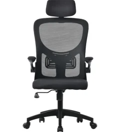 Ergonomiczny fotel obrotowy krzesło biurowe BATI Czarny