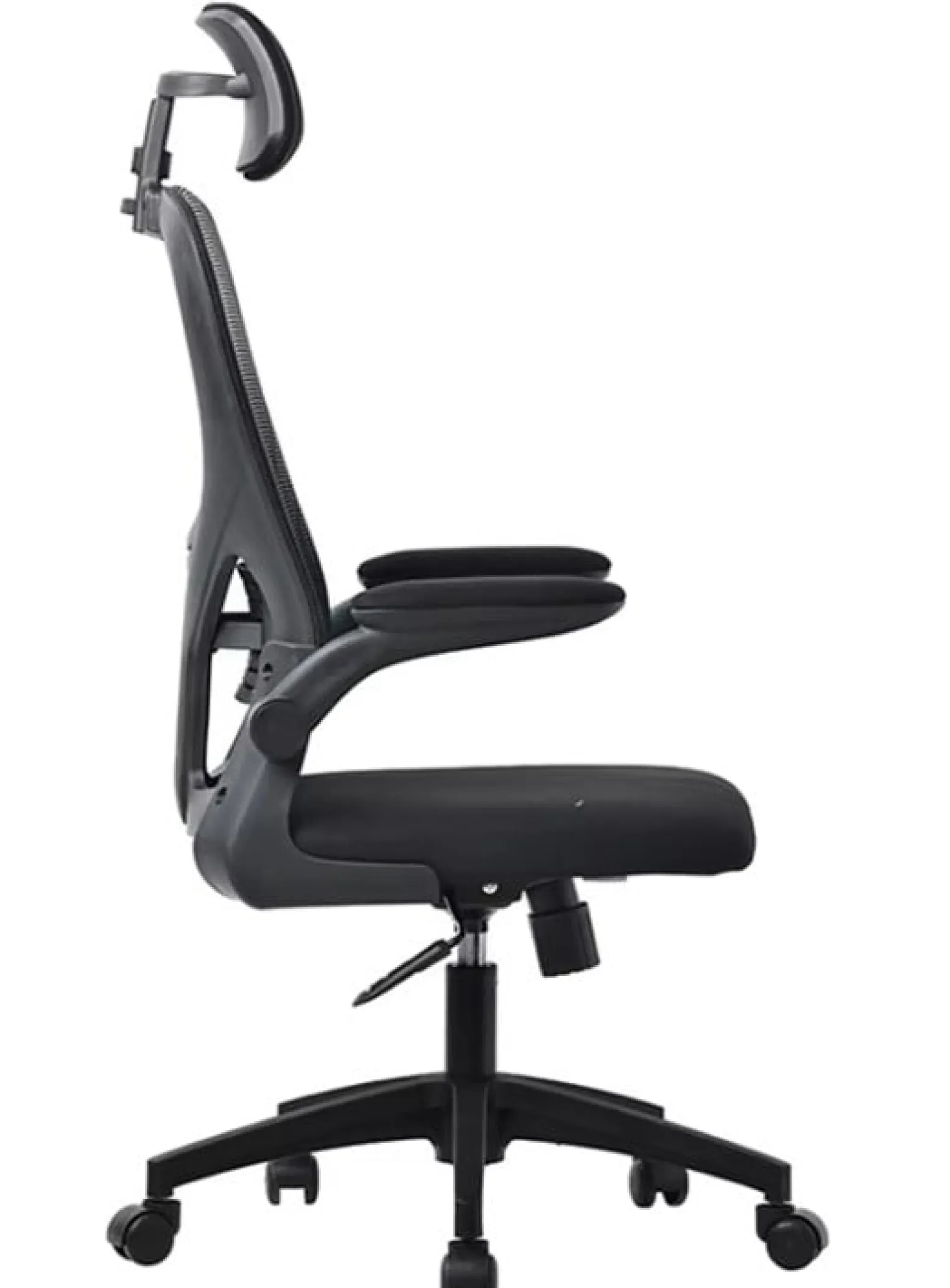 Ergonomiczny fotel obrotowy krzesło biurowe BATI Czarny