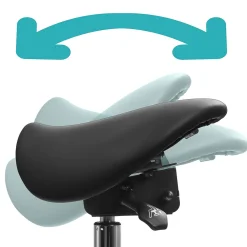 Ergonomiczny hoker regulowany SELLA niebieski