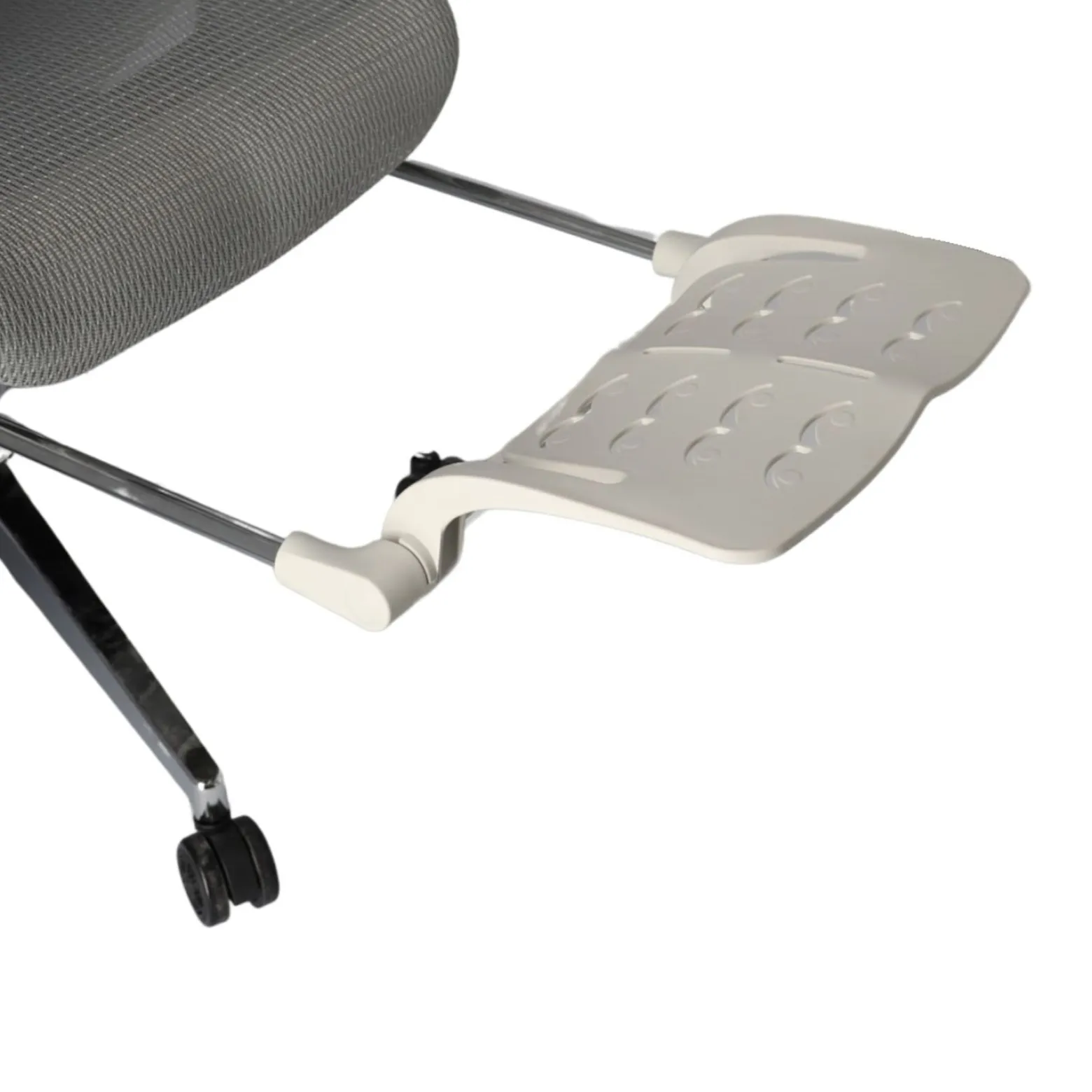 Ergonomiczny fotel biurowy regulowane krzesło z siatki - Szare