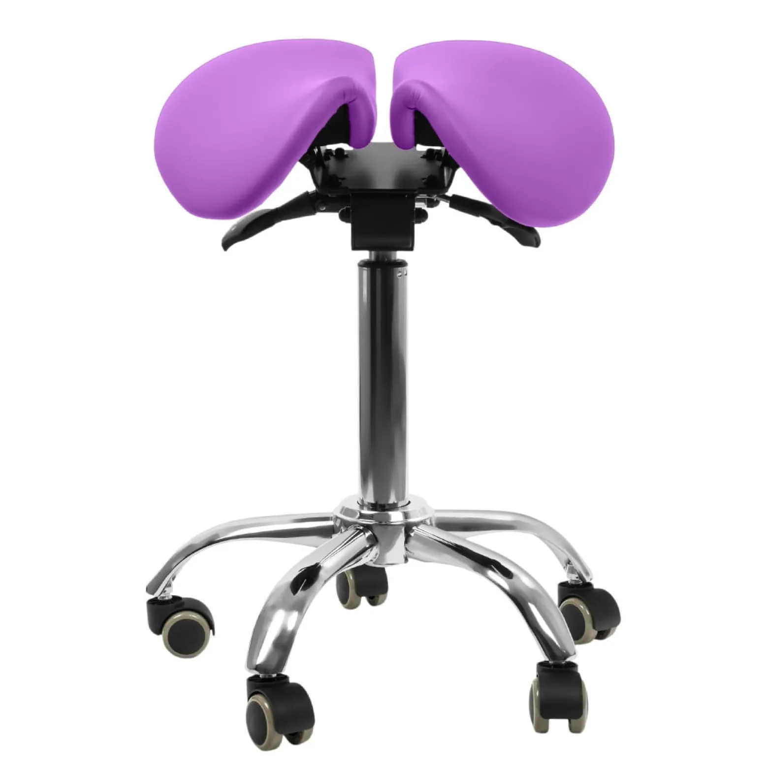 Ergonomiczny hoker regulowany SELLA fioletowy