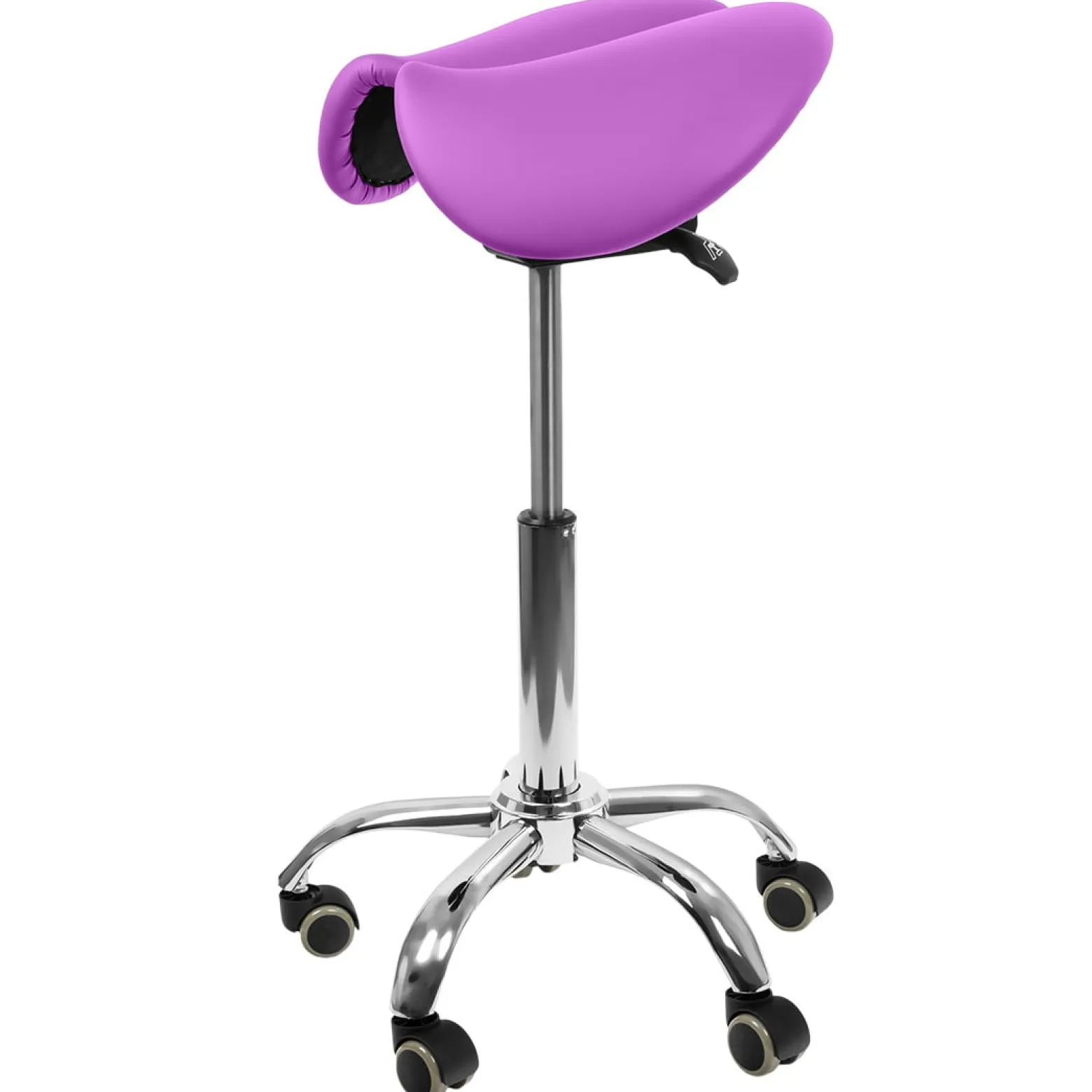 Ergonomiczny hoker regulowany SELLA fioletowy