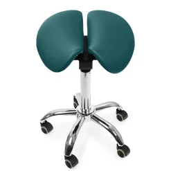 Ergonomiczny hoker regulowany SELLA niebieski