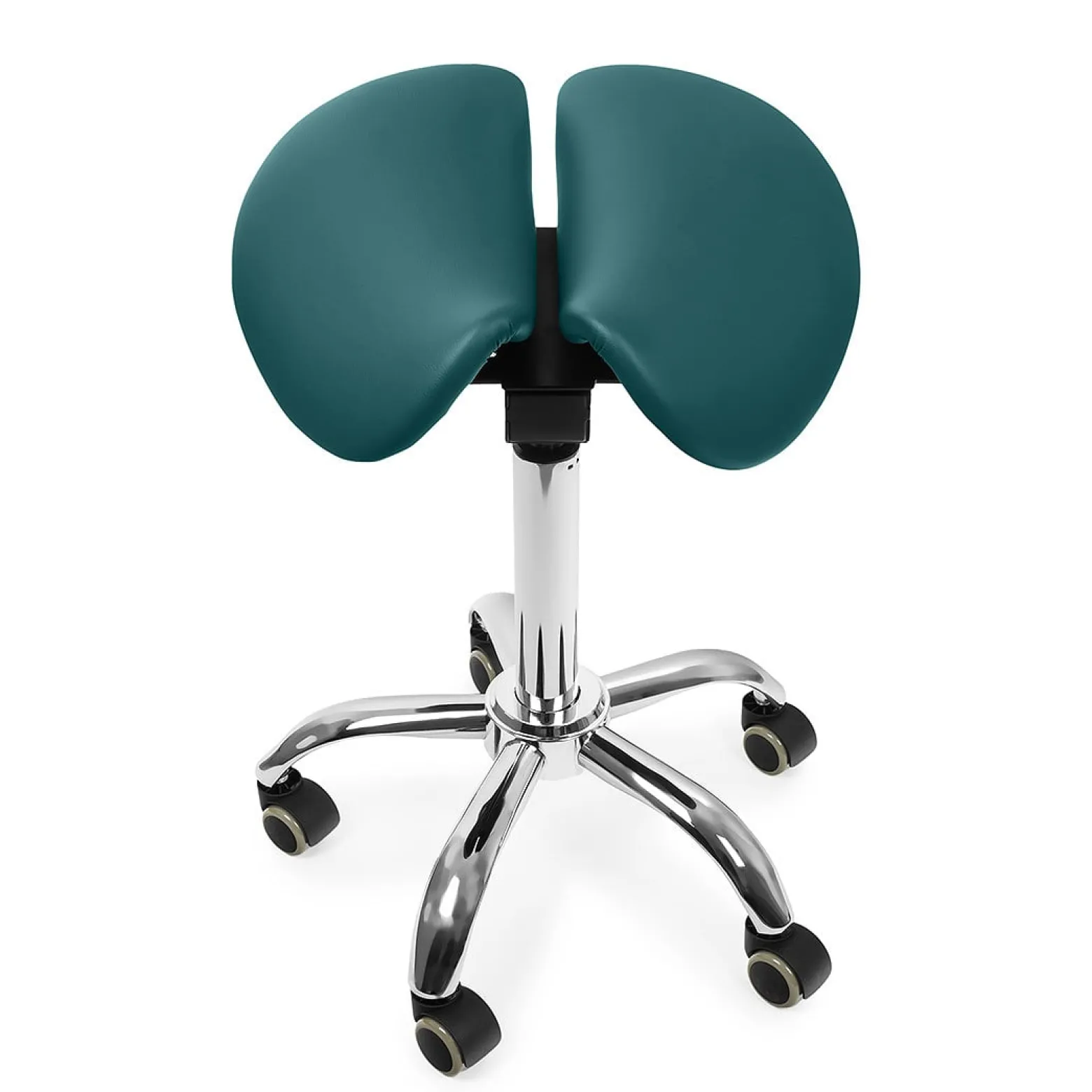 Ergonomiczny hoker regulowany SELLA niebieski