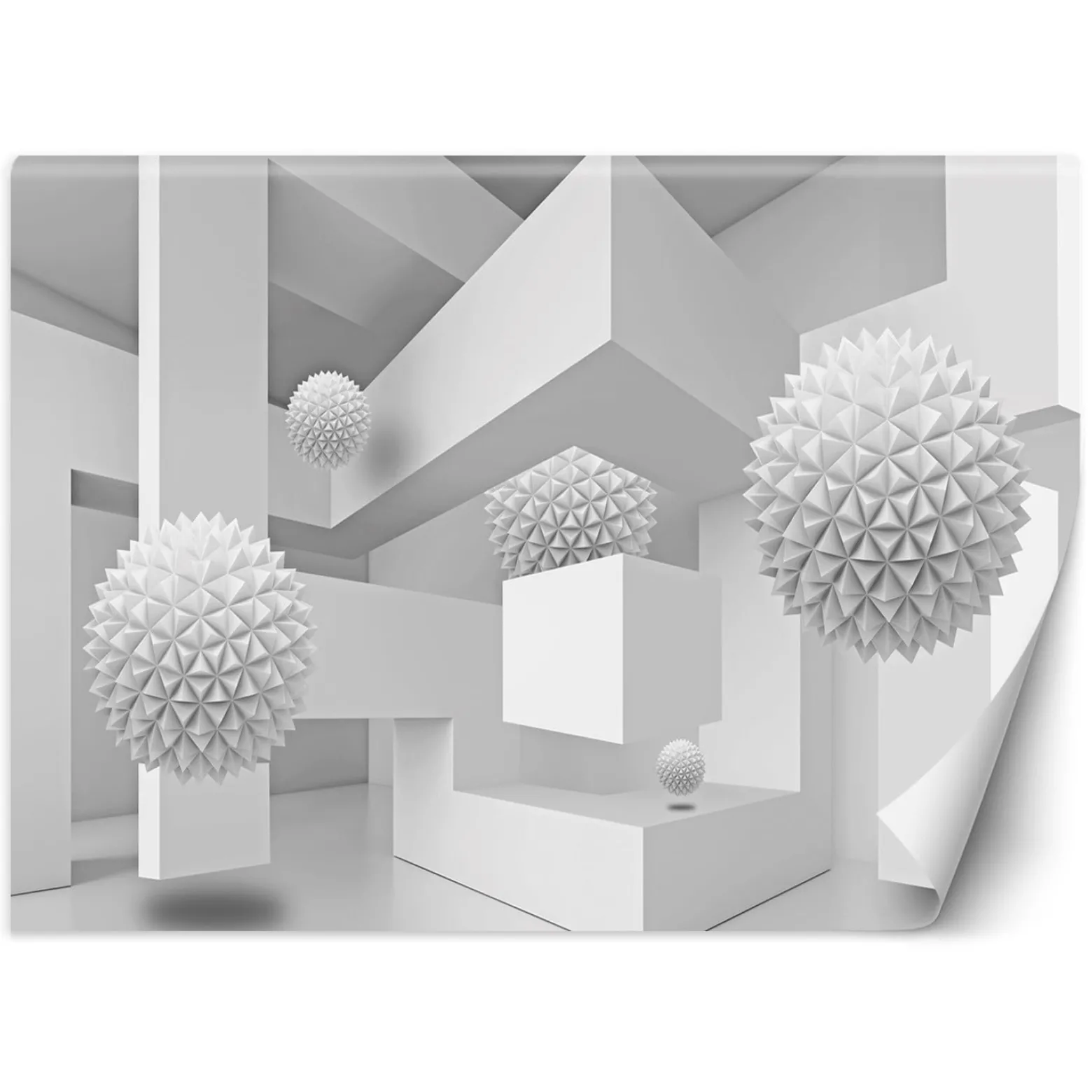 Feeby Fototapeta, Geometryczna abstrakcja 3D 150x105