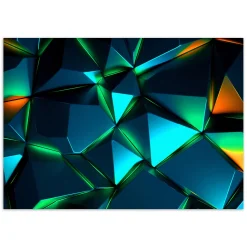 Feeby Fototapeta, Geometryczne kształty 3D 150x105