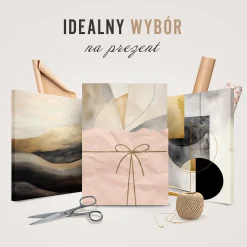 Feeby Obraz na płótnie, las mgła 60x40