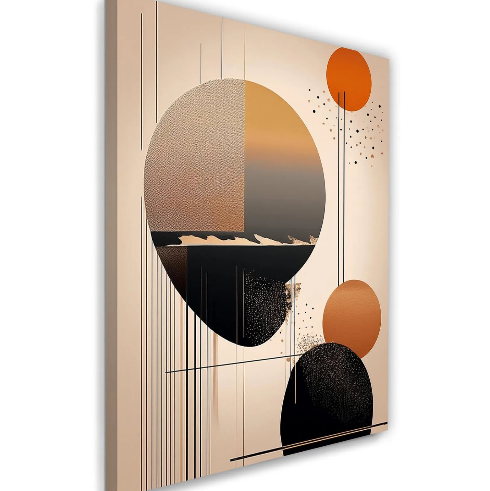 Feeby Obraz na płótnie, Abstrakcja Kształty Geometryczne 40x60