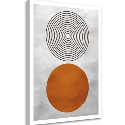 Feeby Obraz na płótnie, Geometryczne kształty boho 40x60