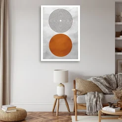 Feeby Obraz na płótnie, Geometryczne kształty boho 40x60