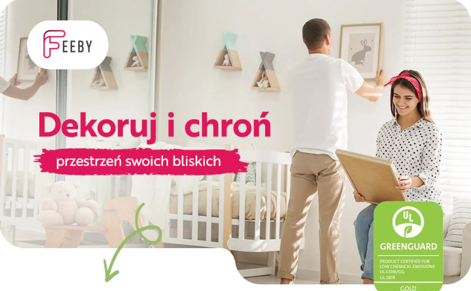 Feeby Obraz na płótnie, Kwitnące Drzewa Abstrakcja Złoty 80x40