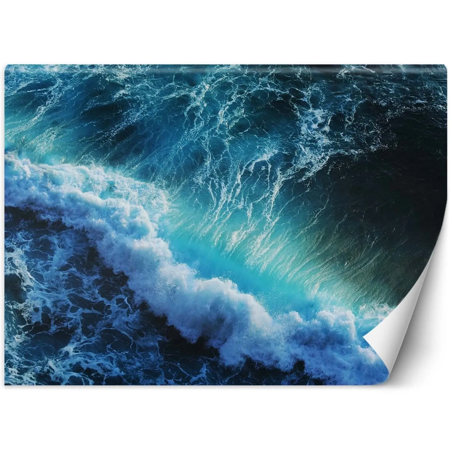 Feeby Fototapeta, Błękitne fale 150x105