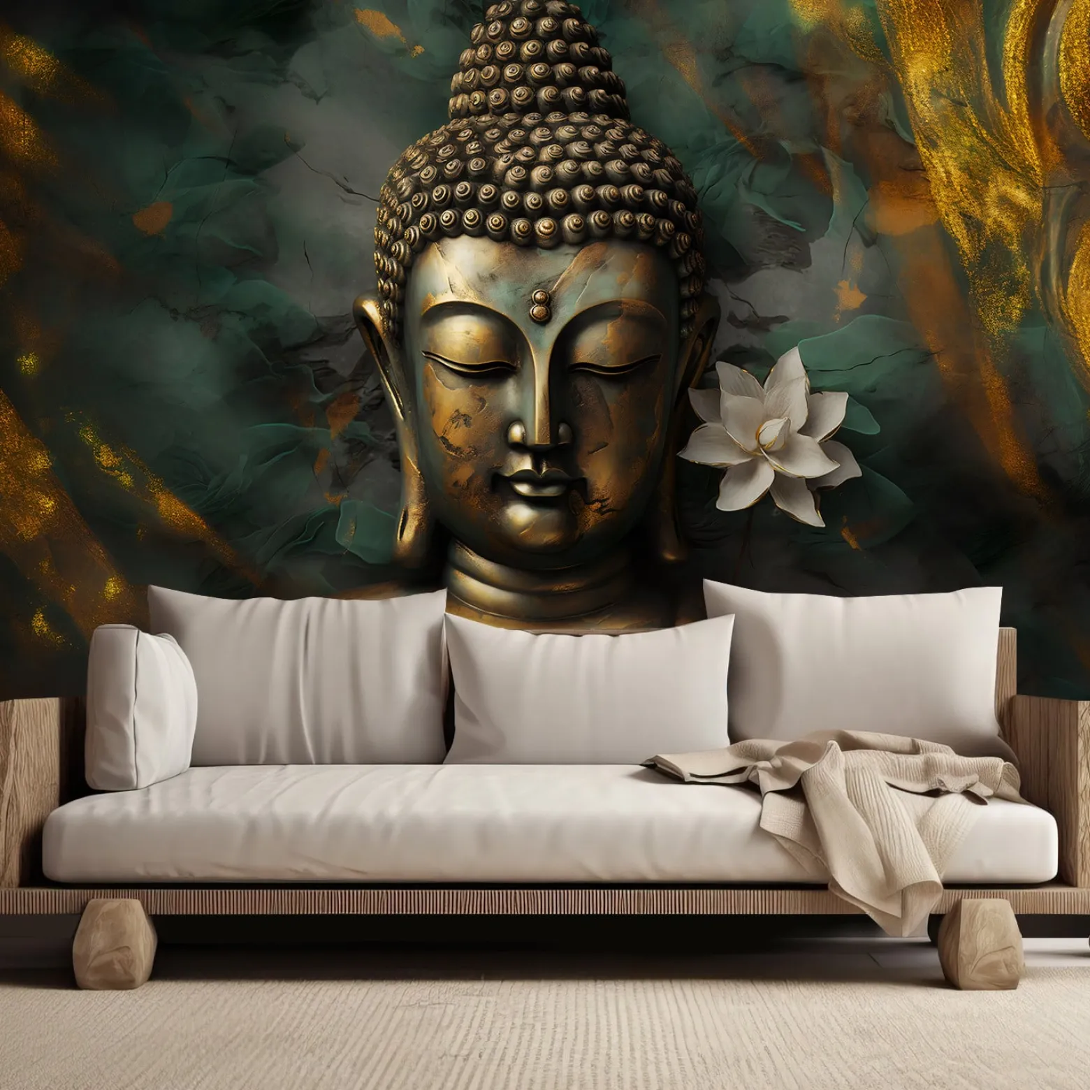 Feeby Fototapeta, Budda Abstrakcja Zen 150x105