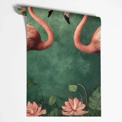 Feeby Fototapeta Flamingi Zwierzęta tropikalne