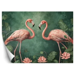 Feeby Fototapeta Flamingi Zwierzęta tropikalne