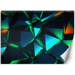 Feeby Fototapeta, Geometryczne kształty 3D 150x105