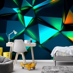 Feeby Fototapeta, Geometryczne kształty 3D 150x105