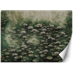 Feeby Fototapeta, Kwiaty lotosu na jeziorze 150x105