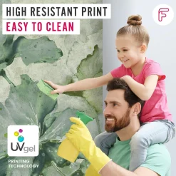 Feeby Fototapeta, Kwiaty lotosu na jeziorze 150x105