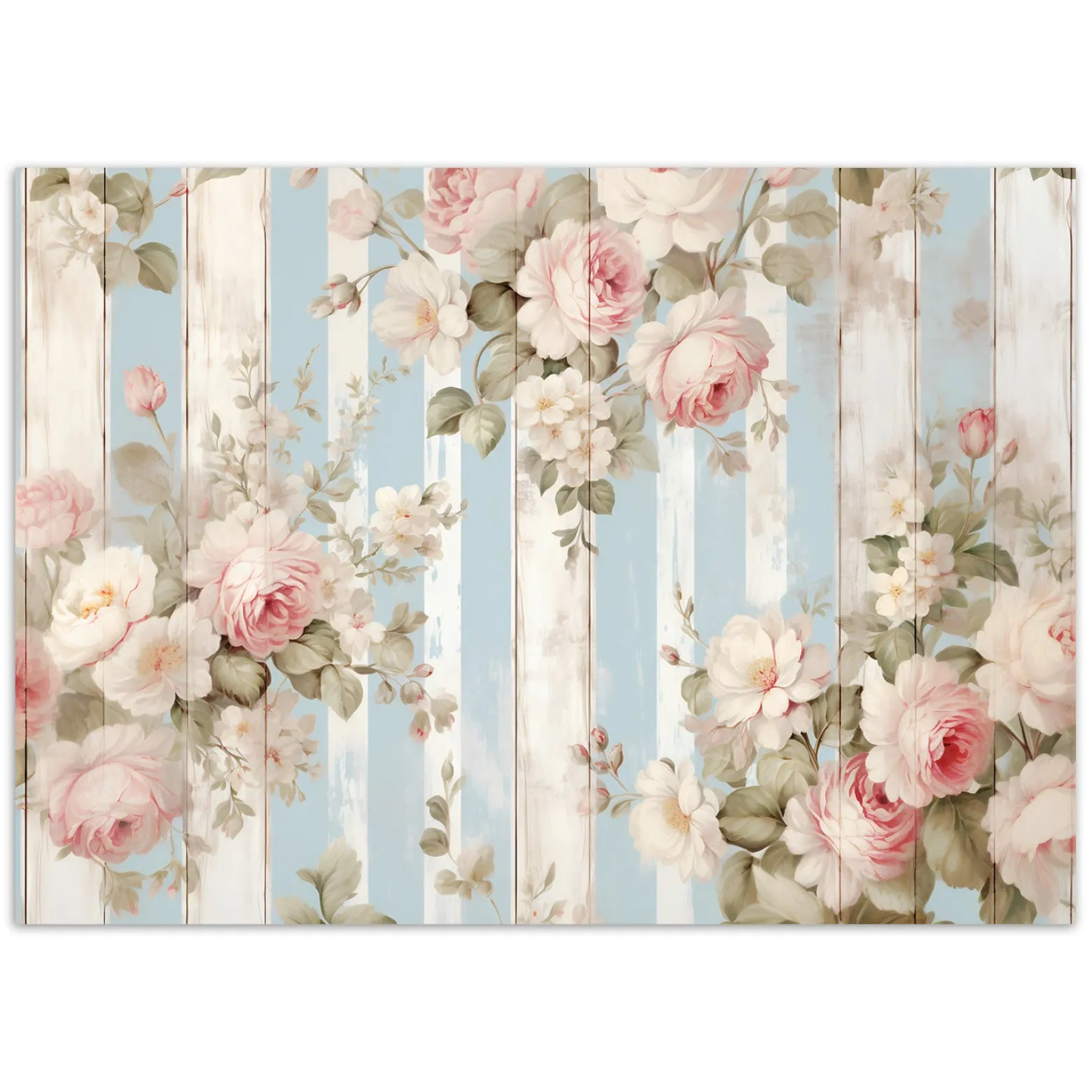 Feeby Fototapeta, Kwiaty Shabby Chic 150x105