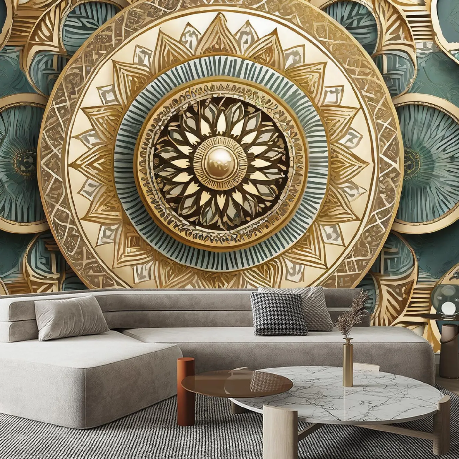 Feeby Fototapeta Mandala abstrakcyjna