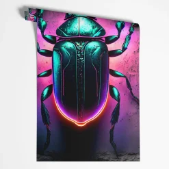 Feeby Fototapeta Neonowe owady Zwierzęta
