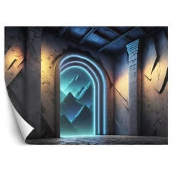 Feeby Fototapeta Portal Neon Fantastics Abstrakcja