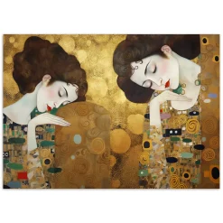 Feeby Fototapeta, Portret kobiety w złocie - G. Klimt 150x105
