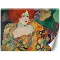 Feeby Fototapeta, Rudowłosa kobieta - G. Klimt 150x105