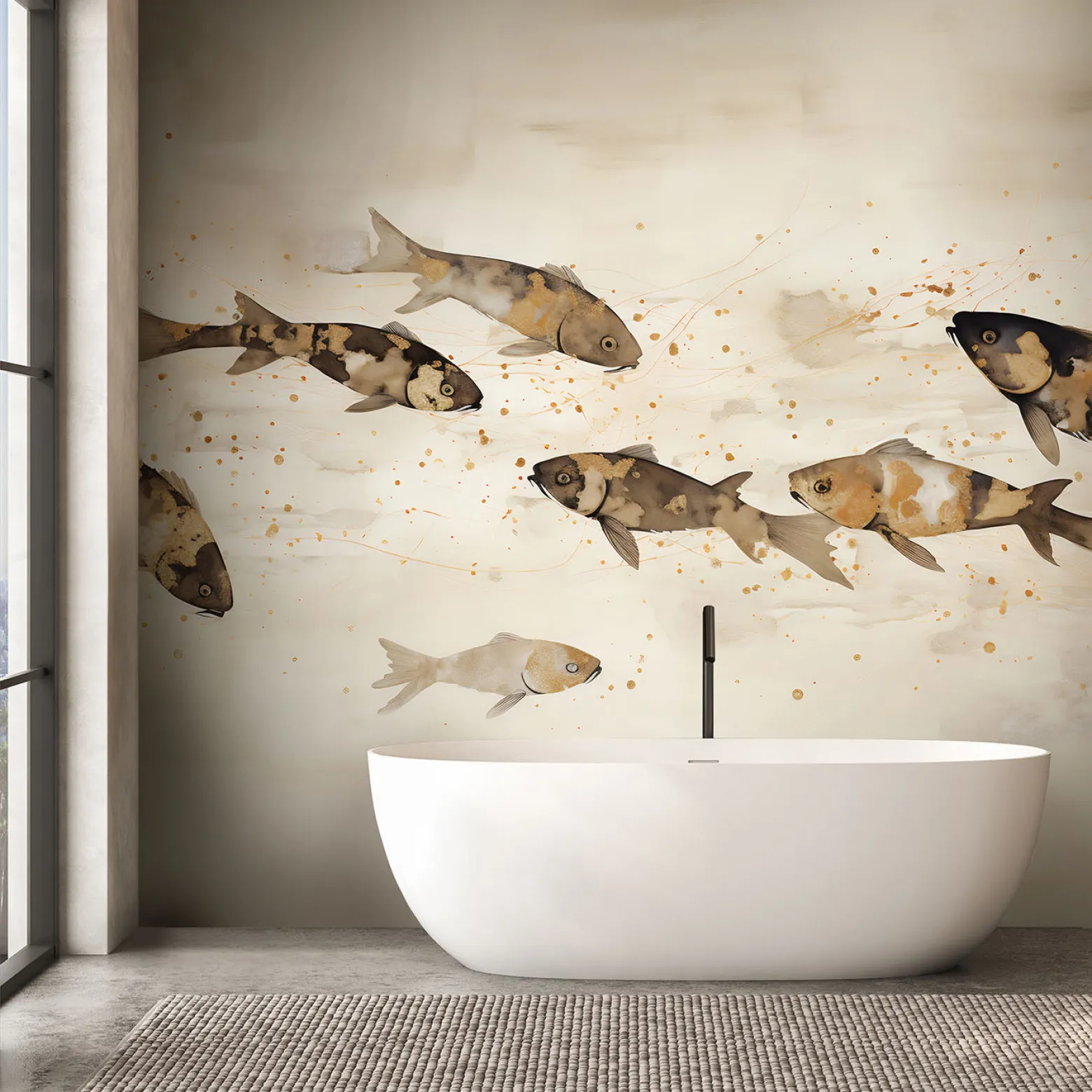 Feeby Fototapeta Ryby Koi 150x105