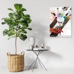 Feeby Obraz Abstrakcyjna żyrafa i kształty 40x60