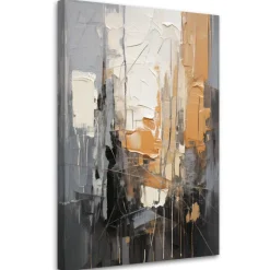 Feeby Obraz do salonu, Abstrakcja Miasto Tekstura 40x60