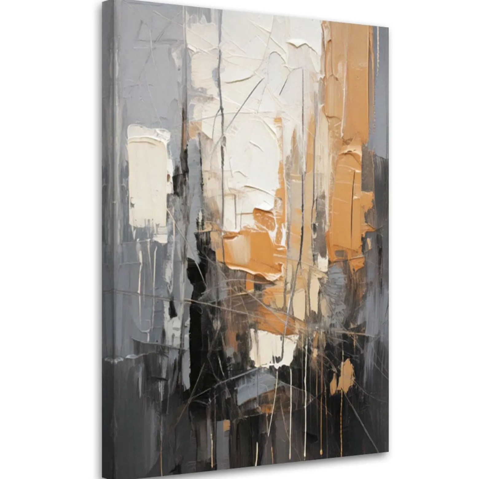 Feeby Obraz do salonu, Abstrakcja Miasto Tekstura 40x60
