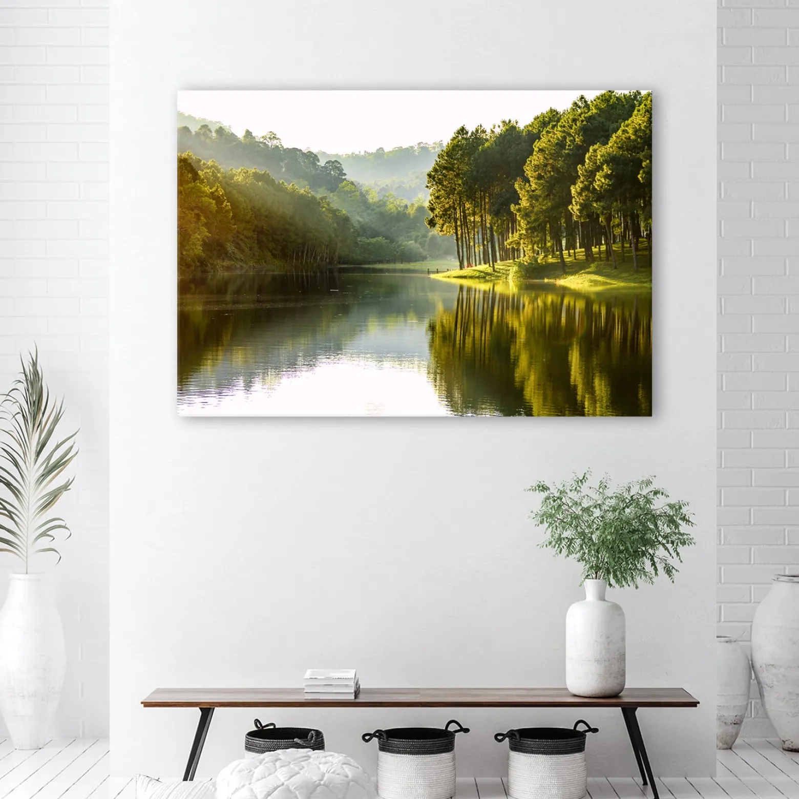 Feeby Obraz, Krajobraz las drzewa natura 60x40