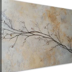 Feeby Obraz na płótnie, Gałęzie kwiaty pąki 60x40