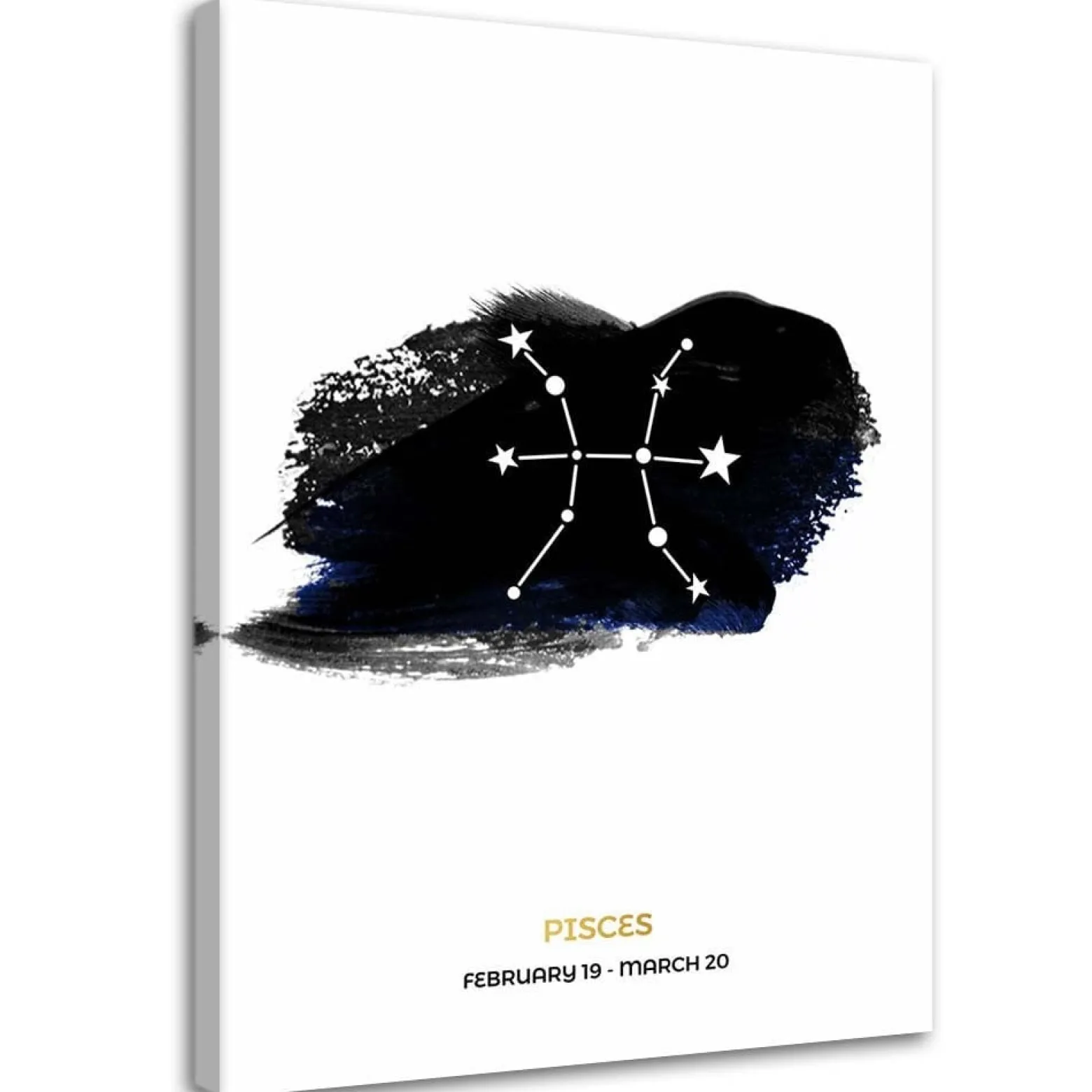 Feeby Obraz na płótnie Znak zodiaku Ryby 40x60
