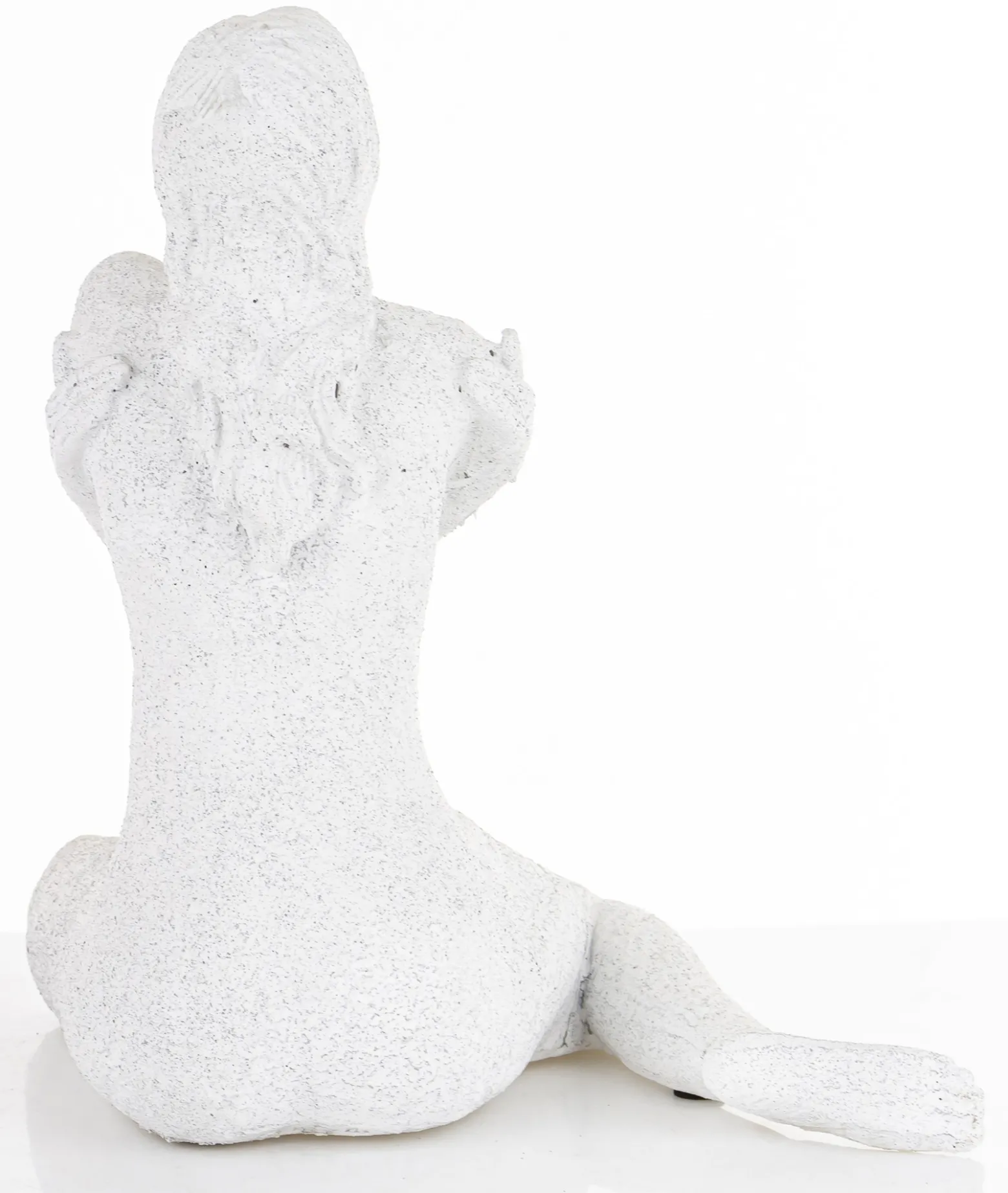 Figura siedzącej kobiety 21,5x21x15 cm DONNA-3