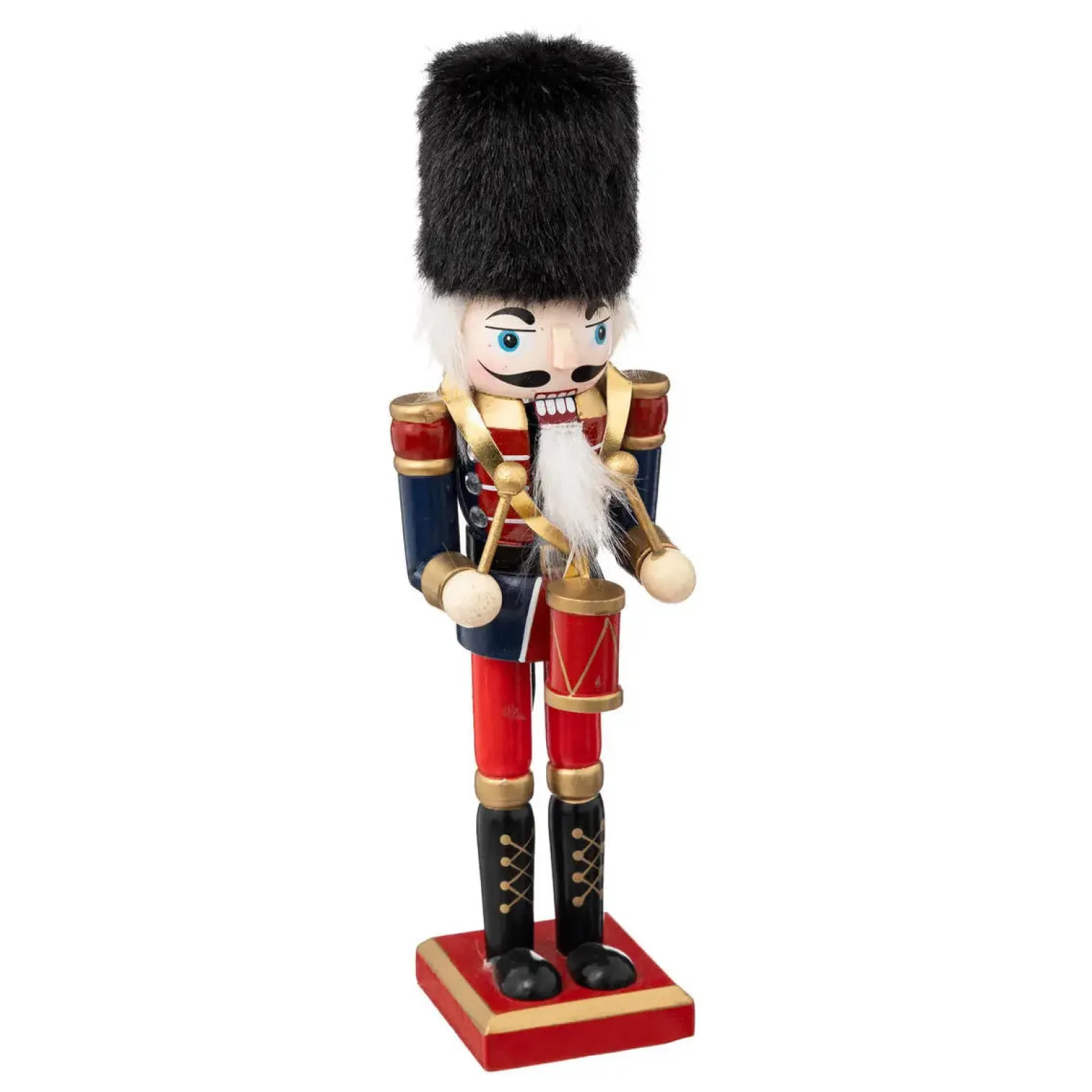Figurka dziadek do orzechów, drewno, 25 cm