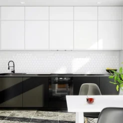 FLOWERI 60.2 WHITE Okap kuchenny