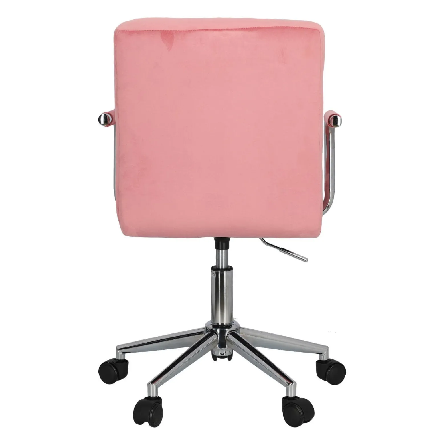 Fotel biurowy Cosmo Arm różowy velvet