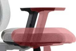 Fotel biurowy HAGER czarny/metal
