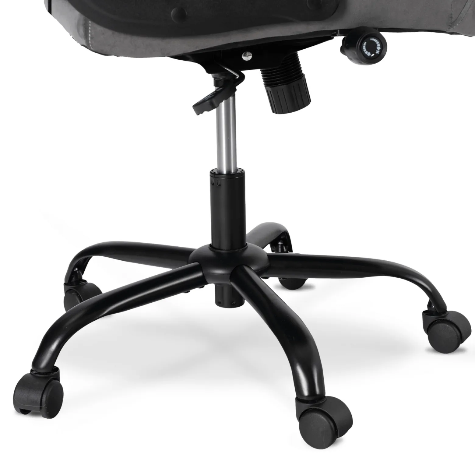 Fotel Biurowy Obrotowy Krzesło Do Biurka Ergonomiczny Szary COMFORT